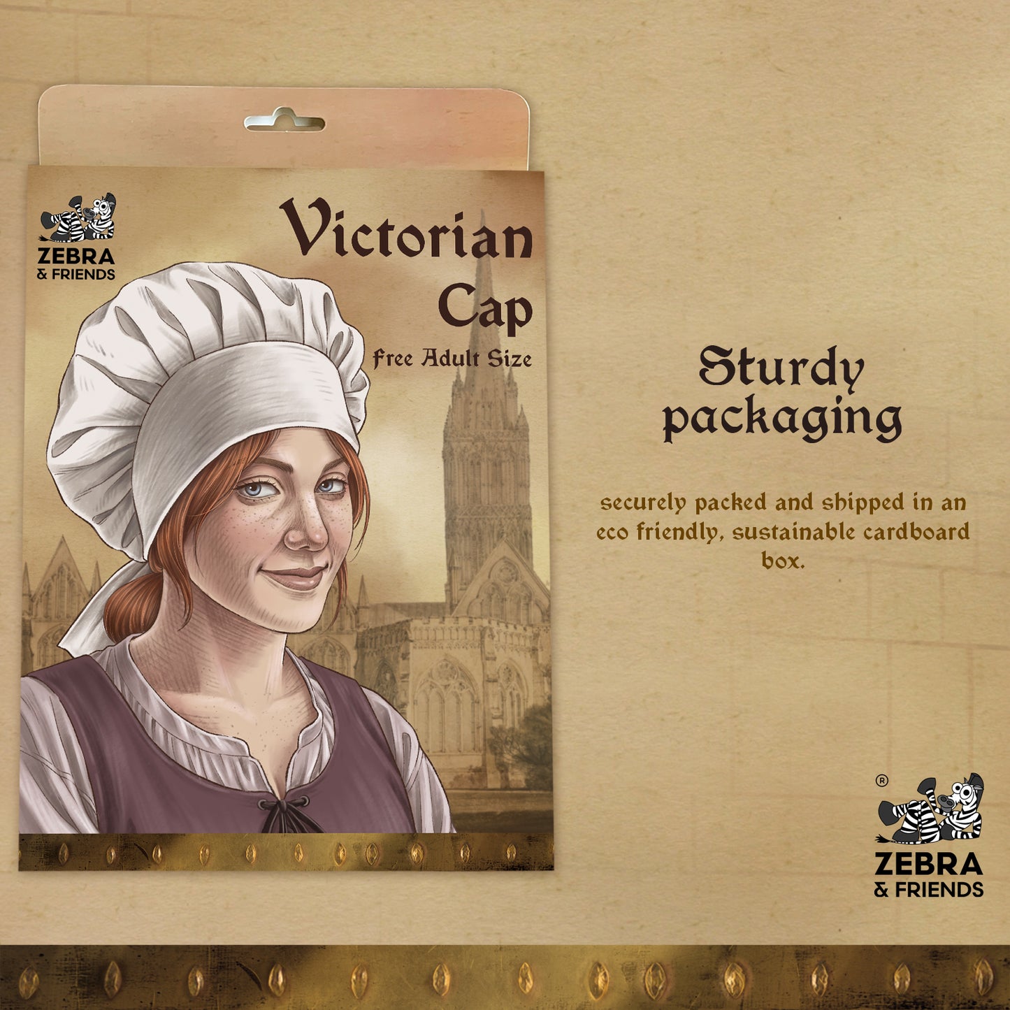 3728 VICTORIAN CAP