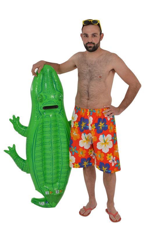 1112 Aloha Bermuda shorts - Tropical Dreams collection