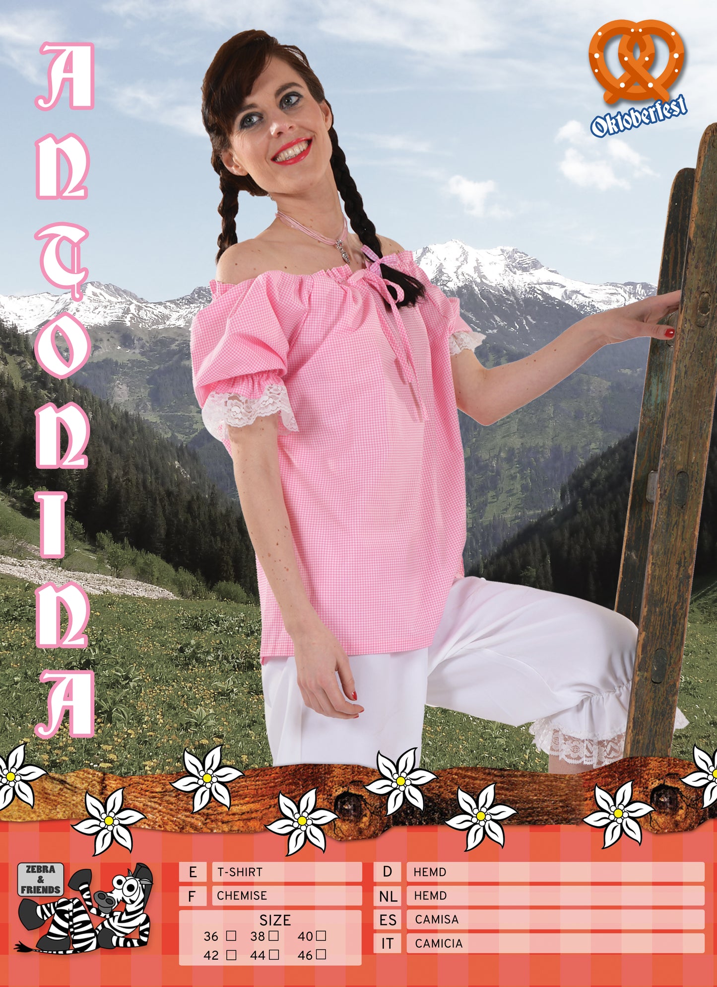 1239 ANTONINA BLOUSE PINK