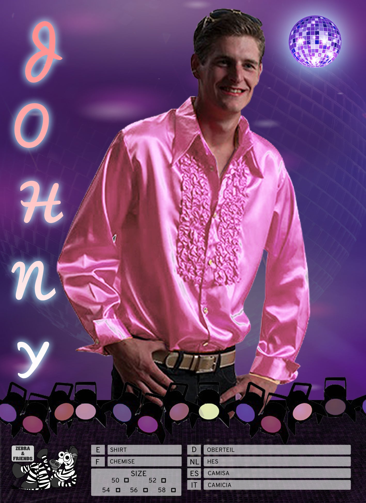1488 JOHNY SHIRT ROZE