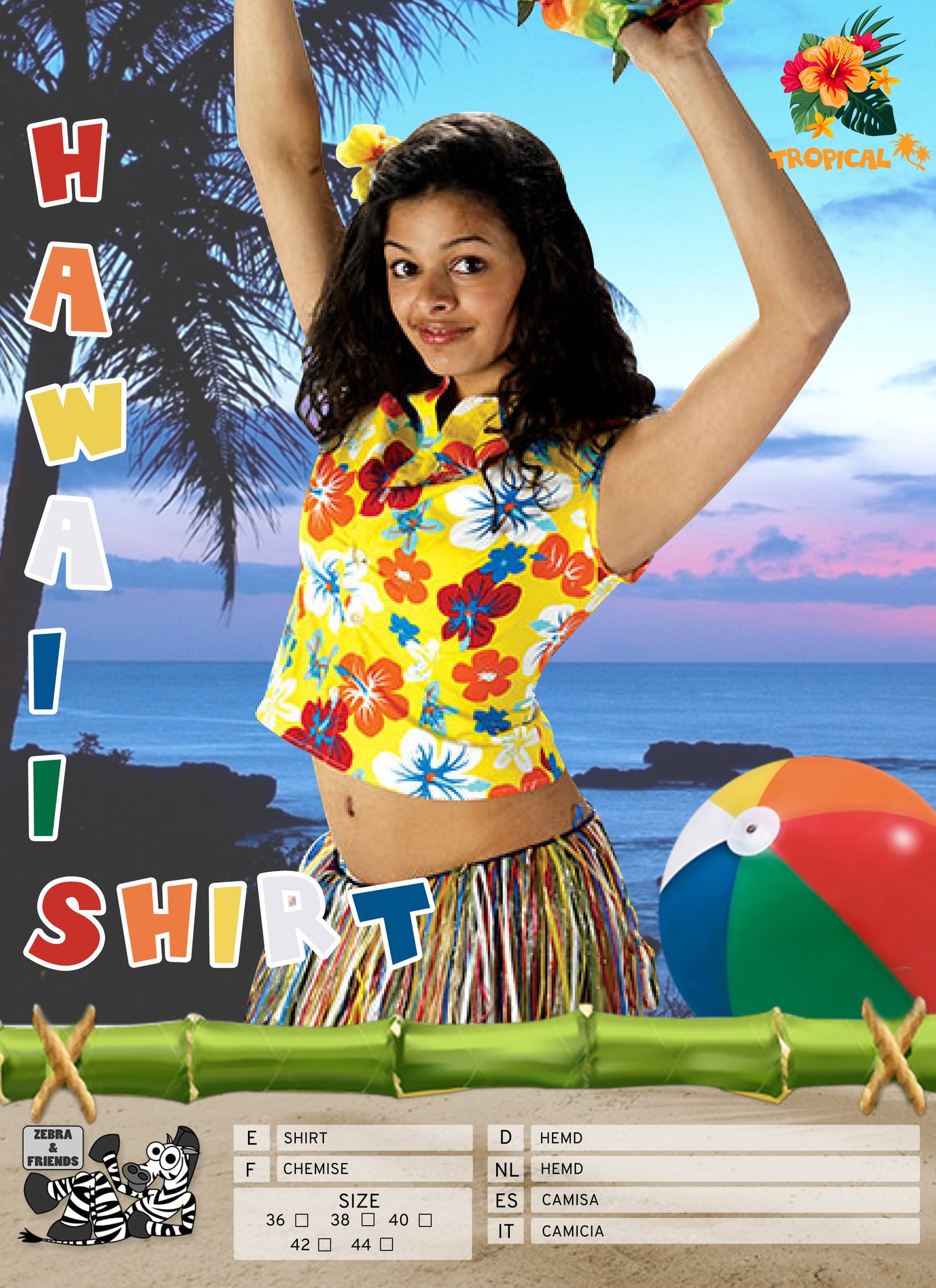 1116 LADY HAWAI SHIRT