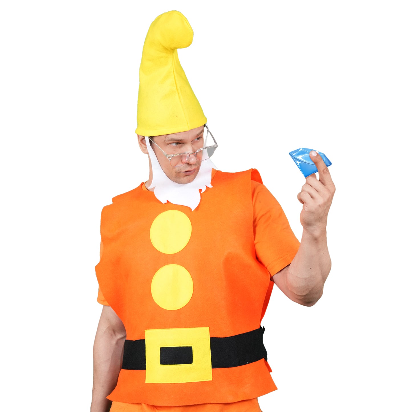 1441 Professor Adult - Seven dwarfs costume - once upon a time collection