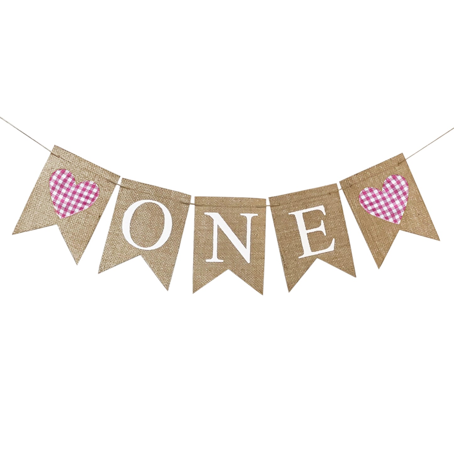 6230'ONE' PINK BANNER