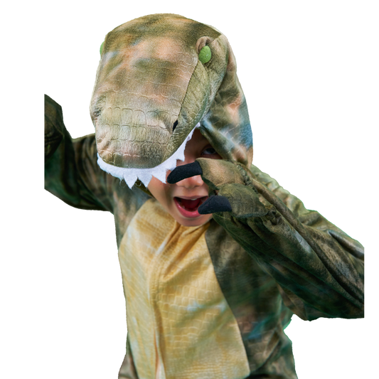 1528 T-Rex jumpsuit - Jungle Theme collection