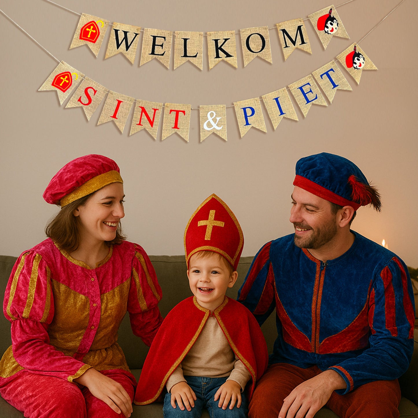 7111 - Welkom Sint & Piet banner