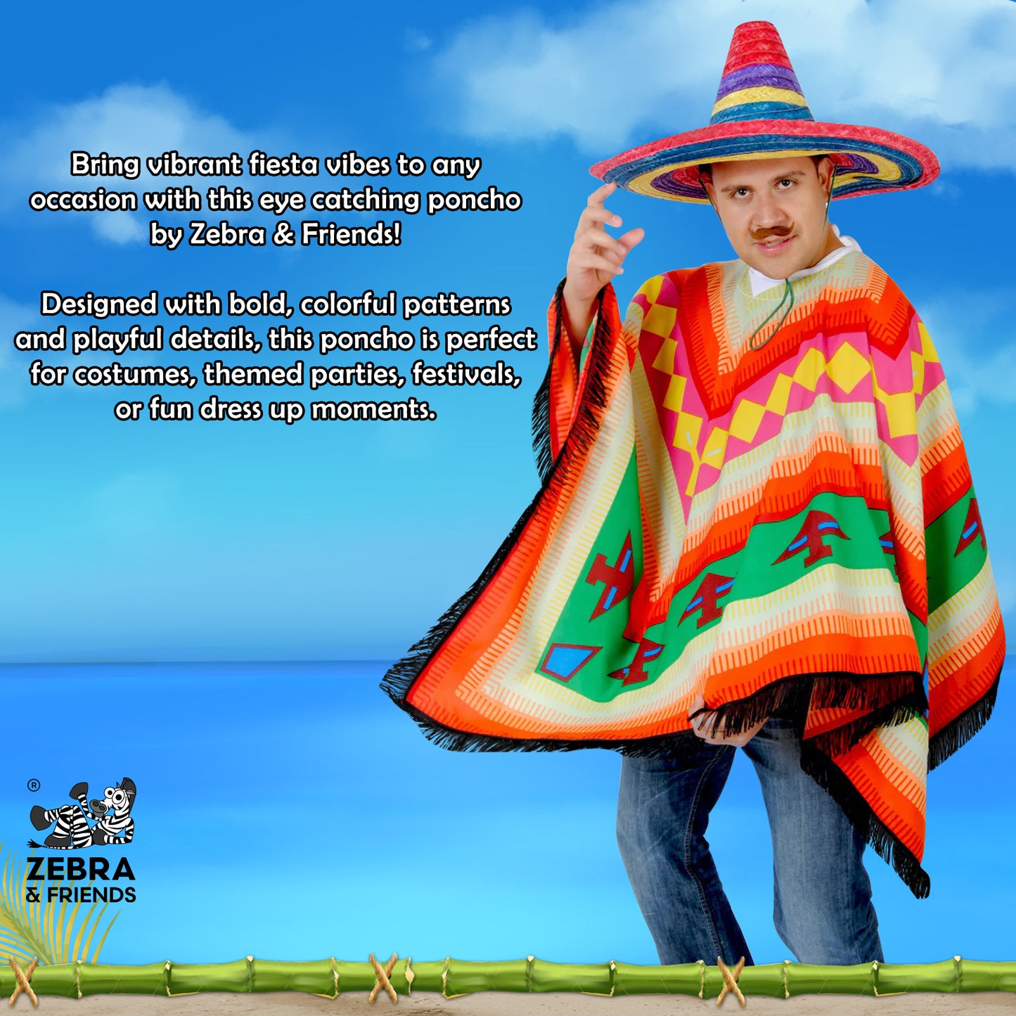 1010  MEXICAN PONCHO