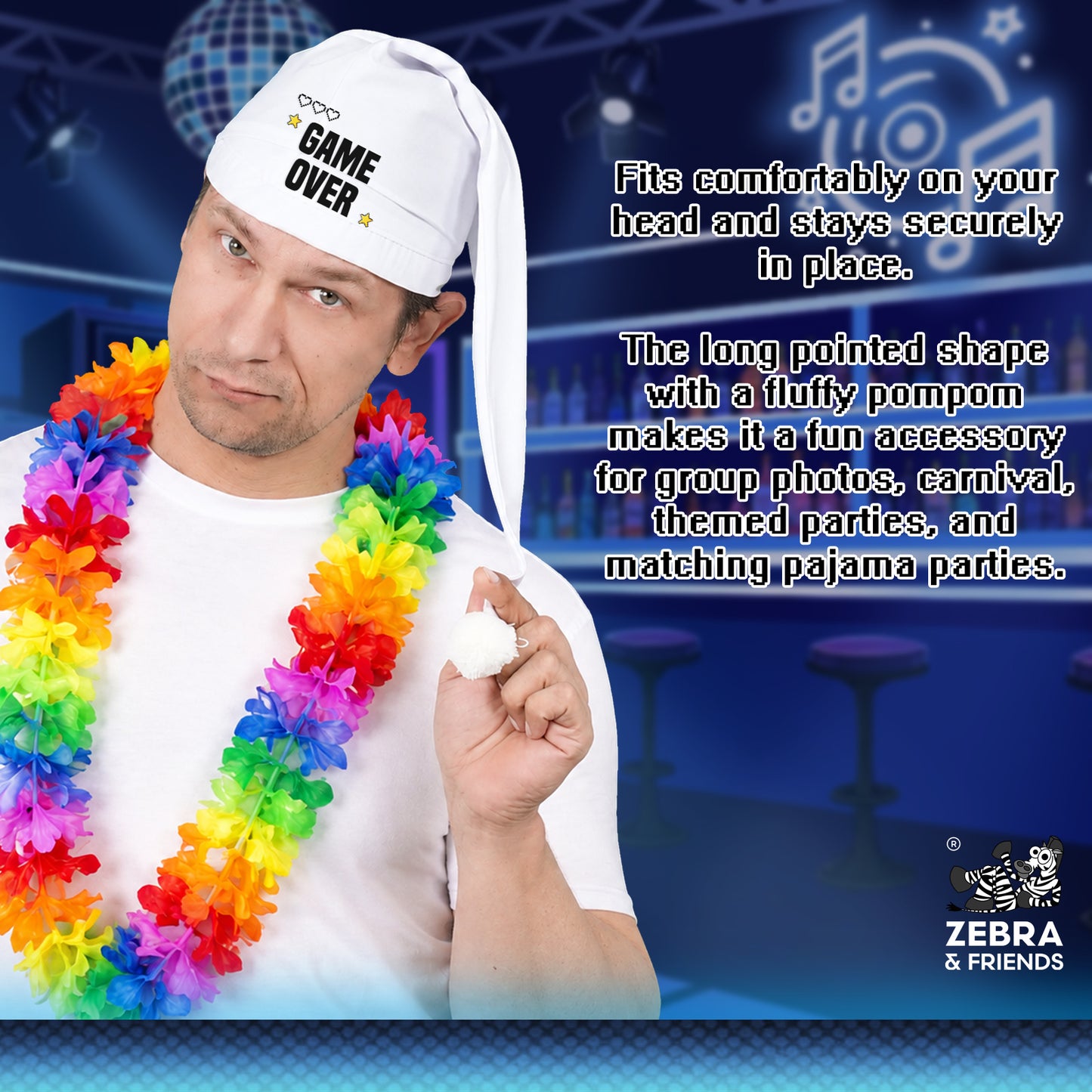 'GAME OVER' SLEEPING CAP