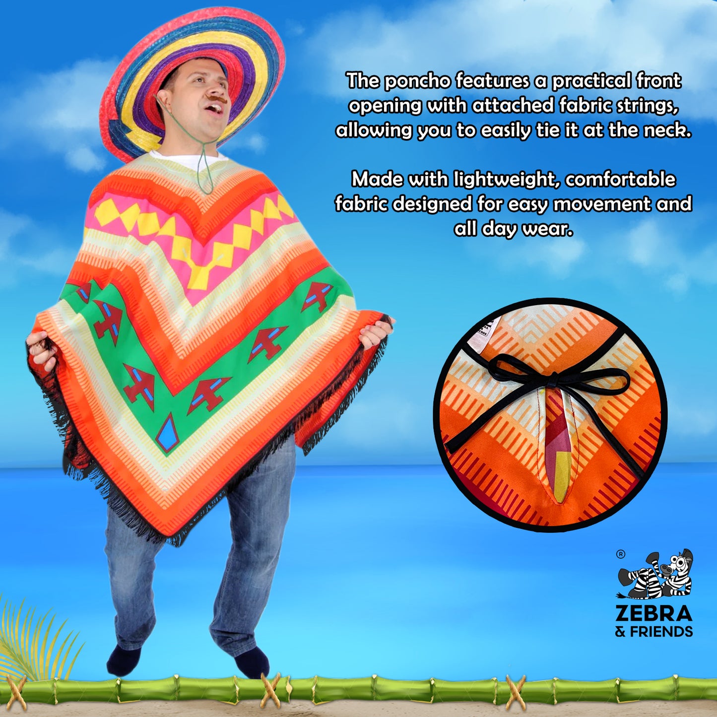 1010  MEXICAN PONCHO