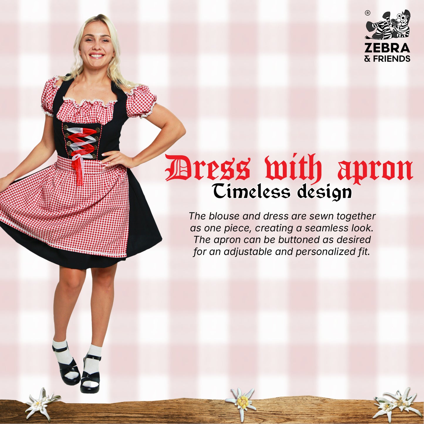 1142 Gretl Tirolian Dirndl - Beerfest collection