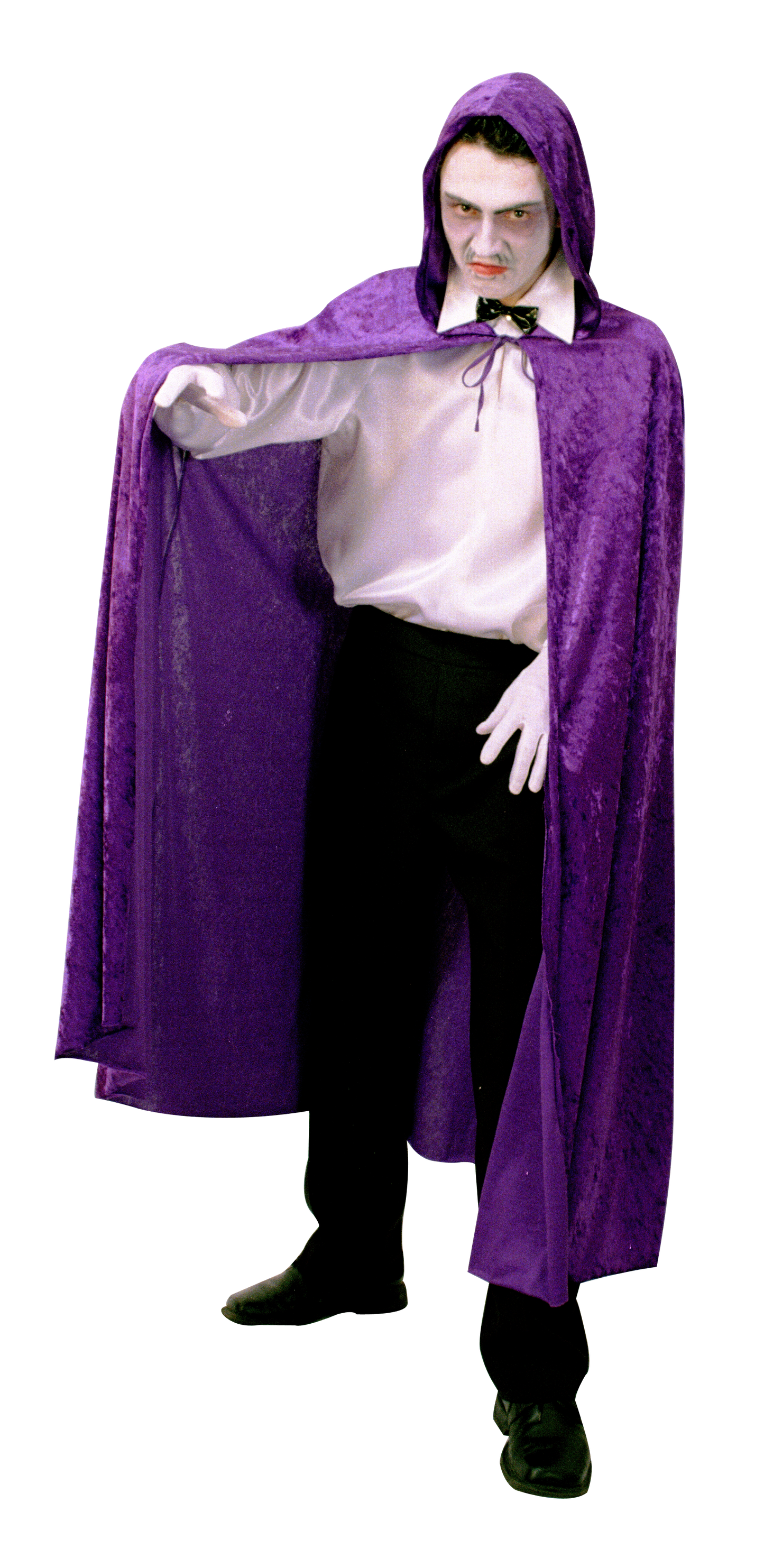 1006/2 HOODED CAPE PURPLE