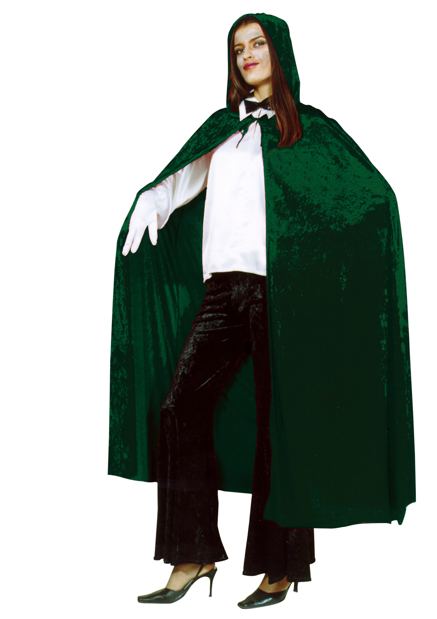 1006/3 HOODED CAPE GREEN