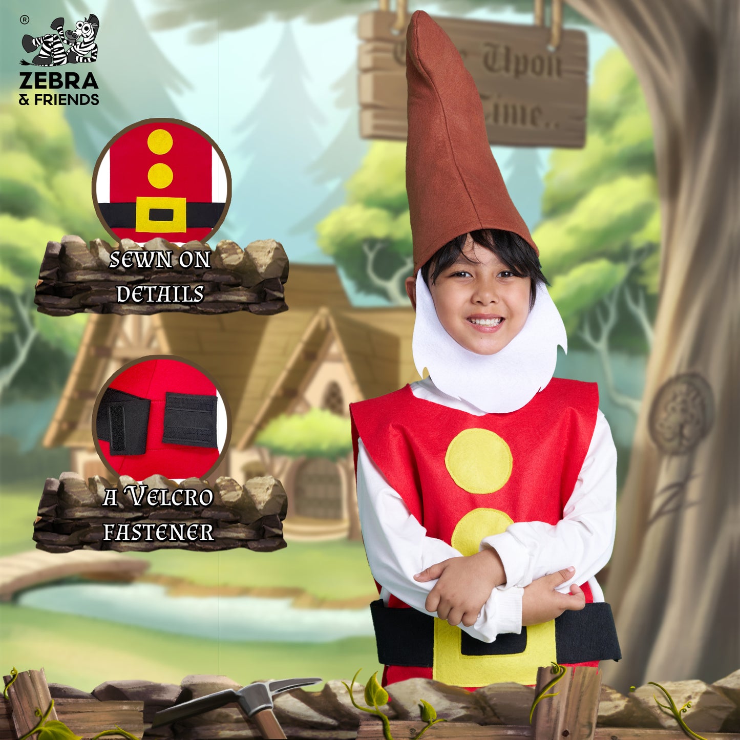 1946 Cranky - Seven dwarfs costume - once upon a time collection