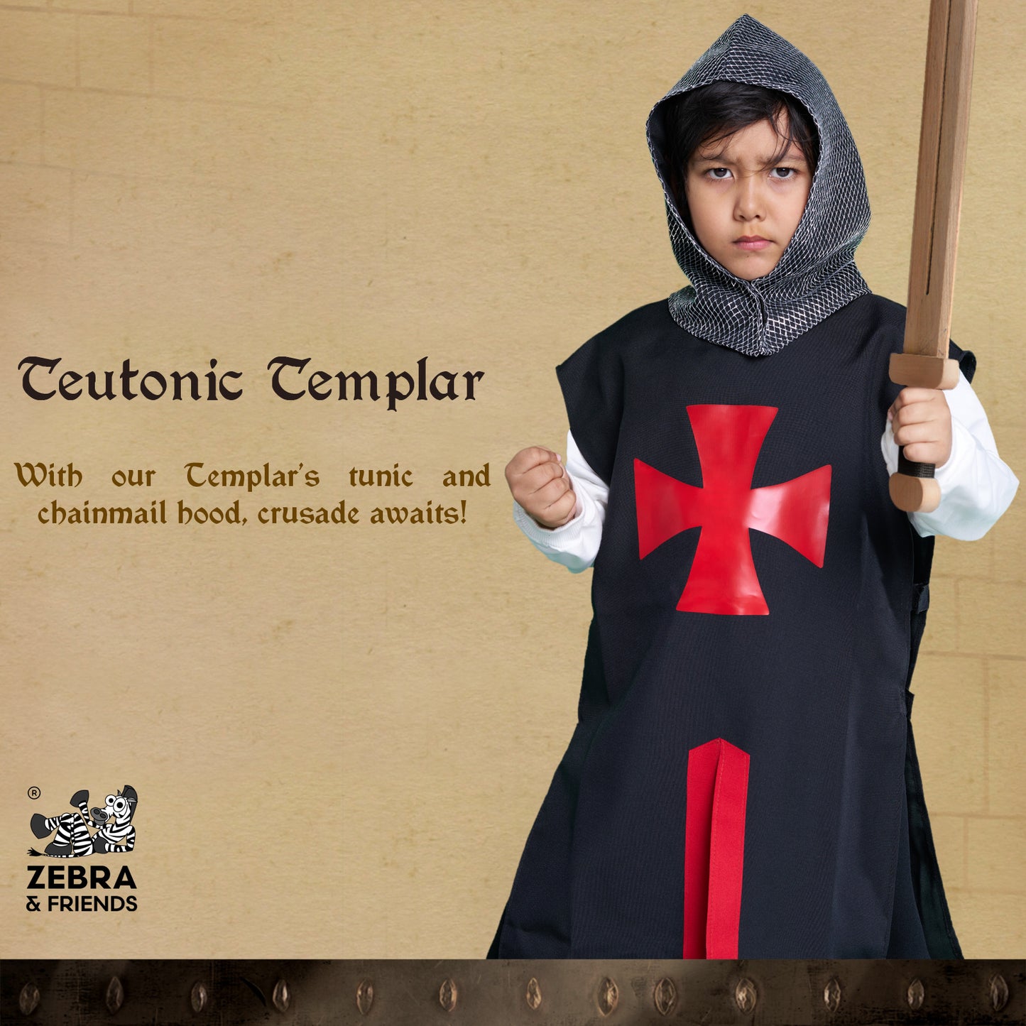 1797 Templar Black / Red - Medieval collection