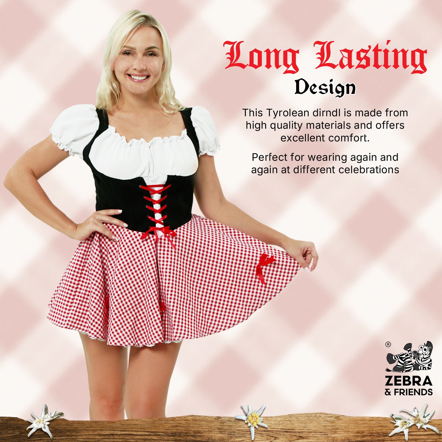 1041 Heidi Dress - Oktoberfest collection