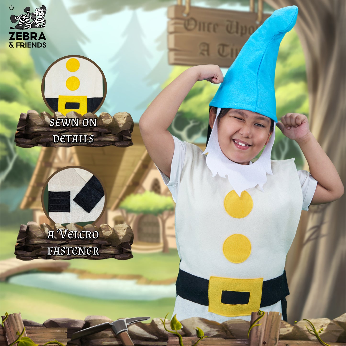 1943 Snoozy - Seven dwarfs costume - once upon a time collection