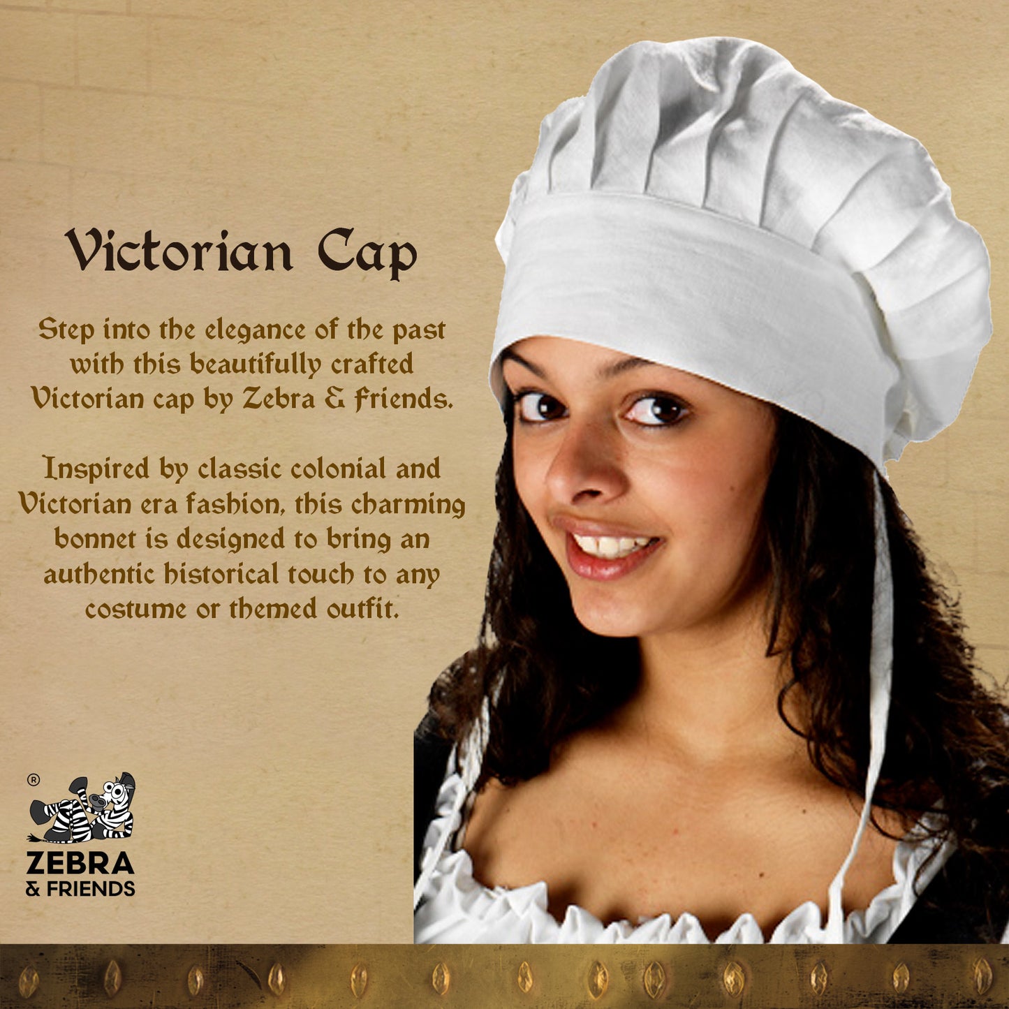 3728 VICTORIAN CAP