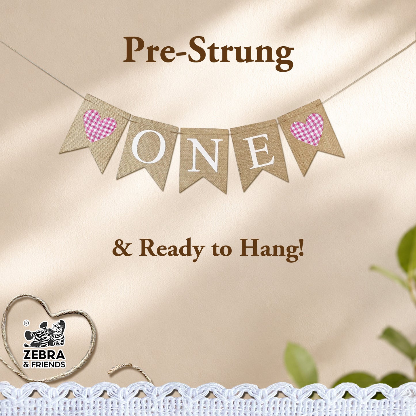 6230'ONE' PINK BANNER