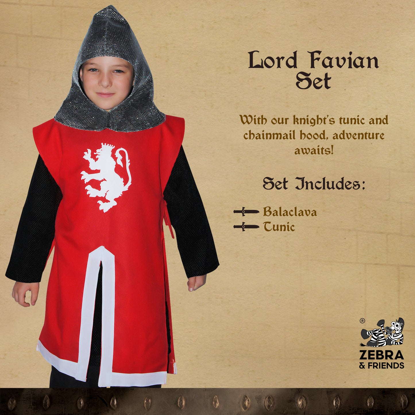 1799  LORD FAVIAN  SET RED WHITE