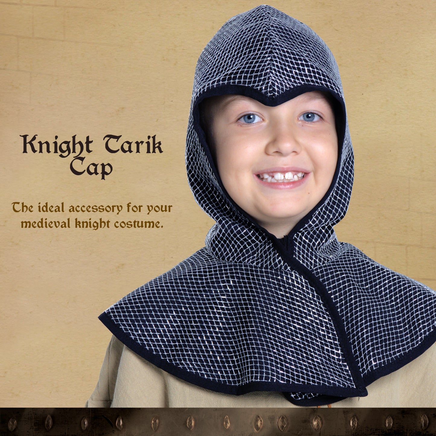 3721 Knight Tarik Cap Child - Medieval collection