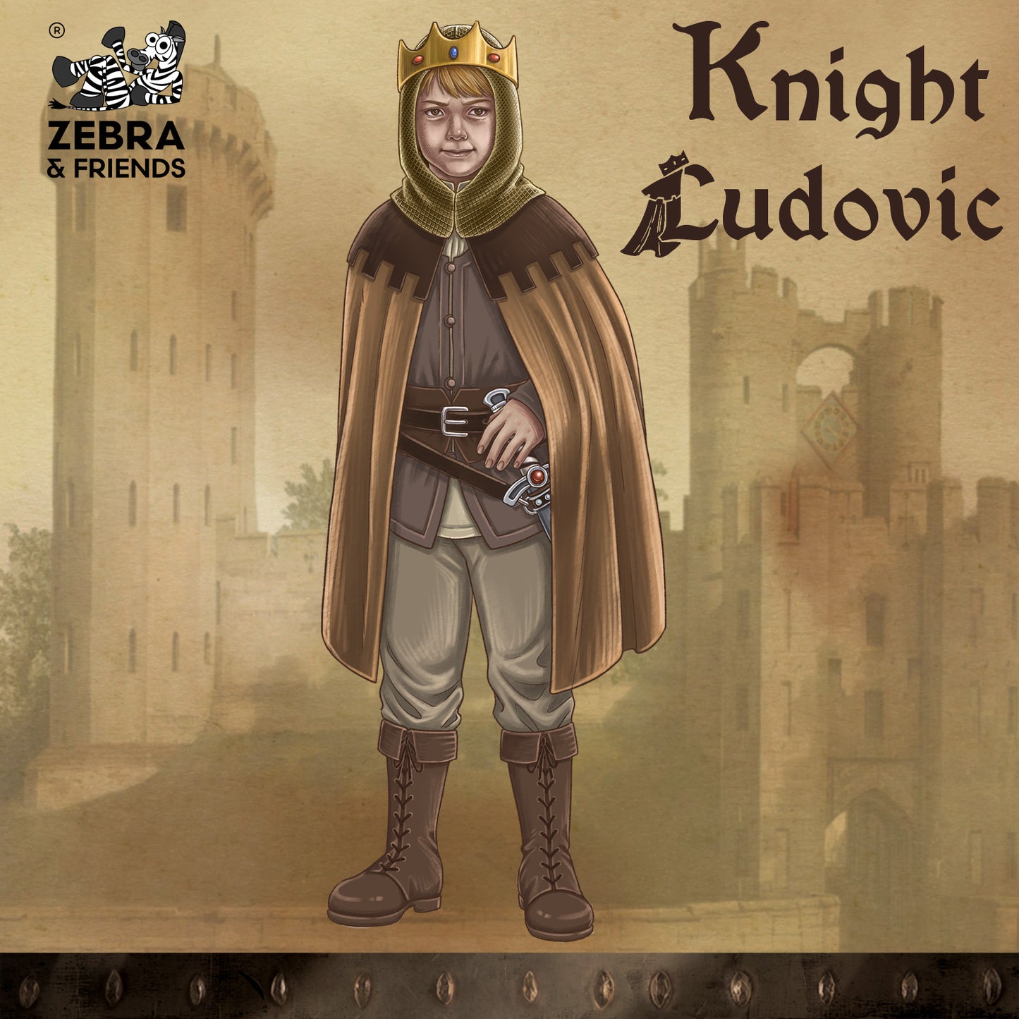 1813 Knight Ludovic Child - Medieval collection