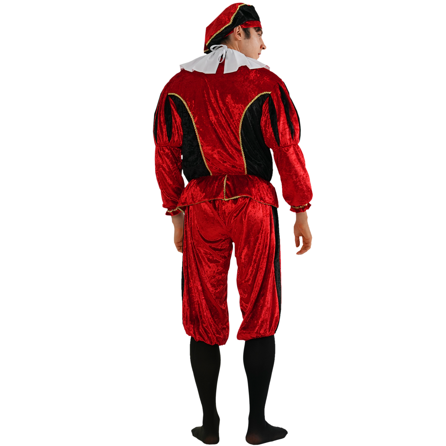 1194 Seite Erwachsene Rot/Schwarz – Die Nicolaus Team-Kollektion