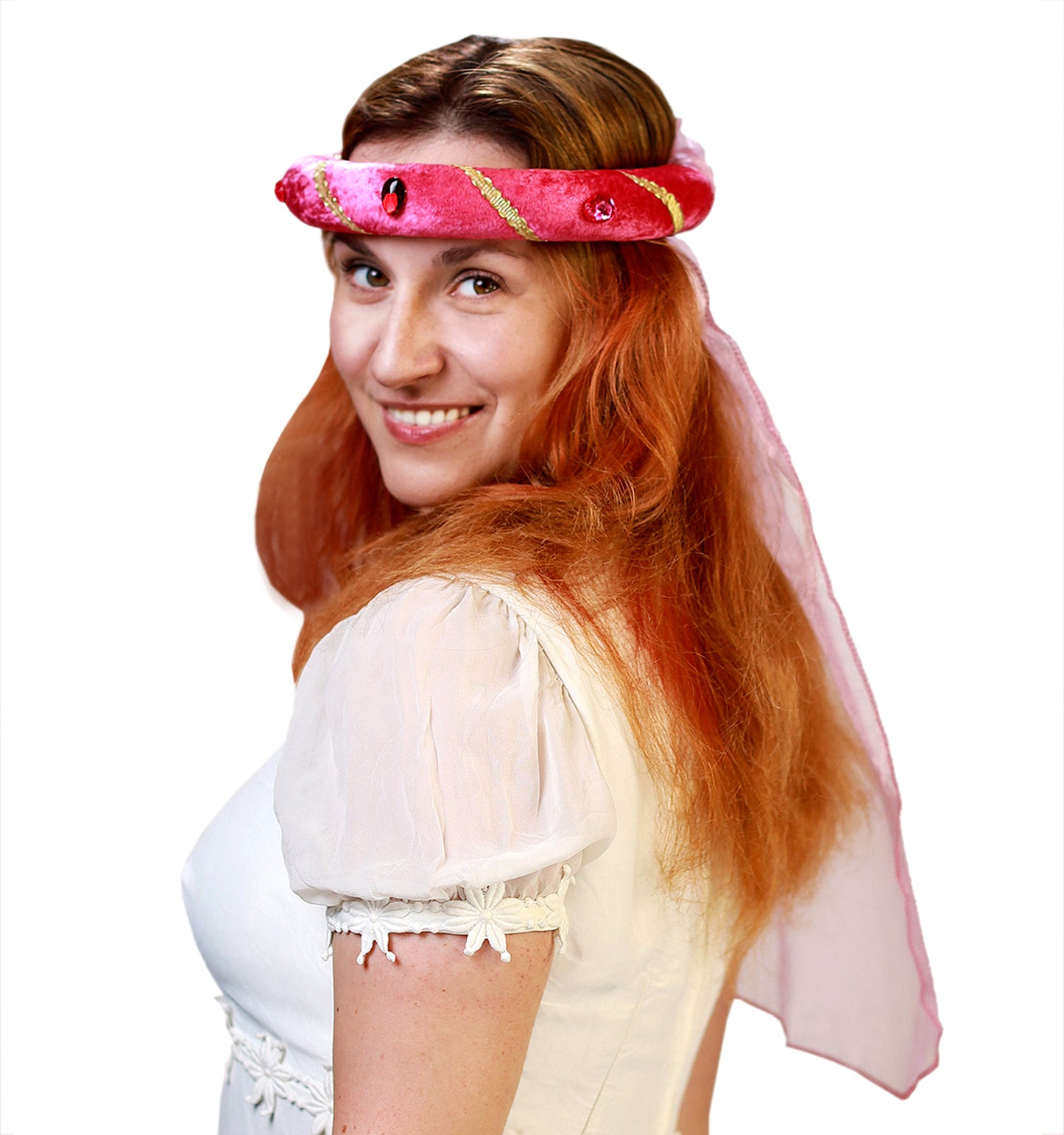 3712/6 Medieval Tiara Fuchsia - Medieval collection