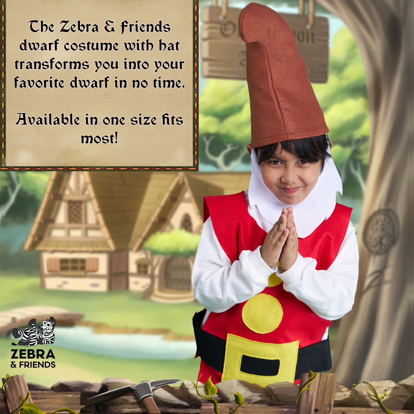 1946 Cranky - Seven dwarfs costume - once upon a time collection