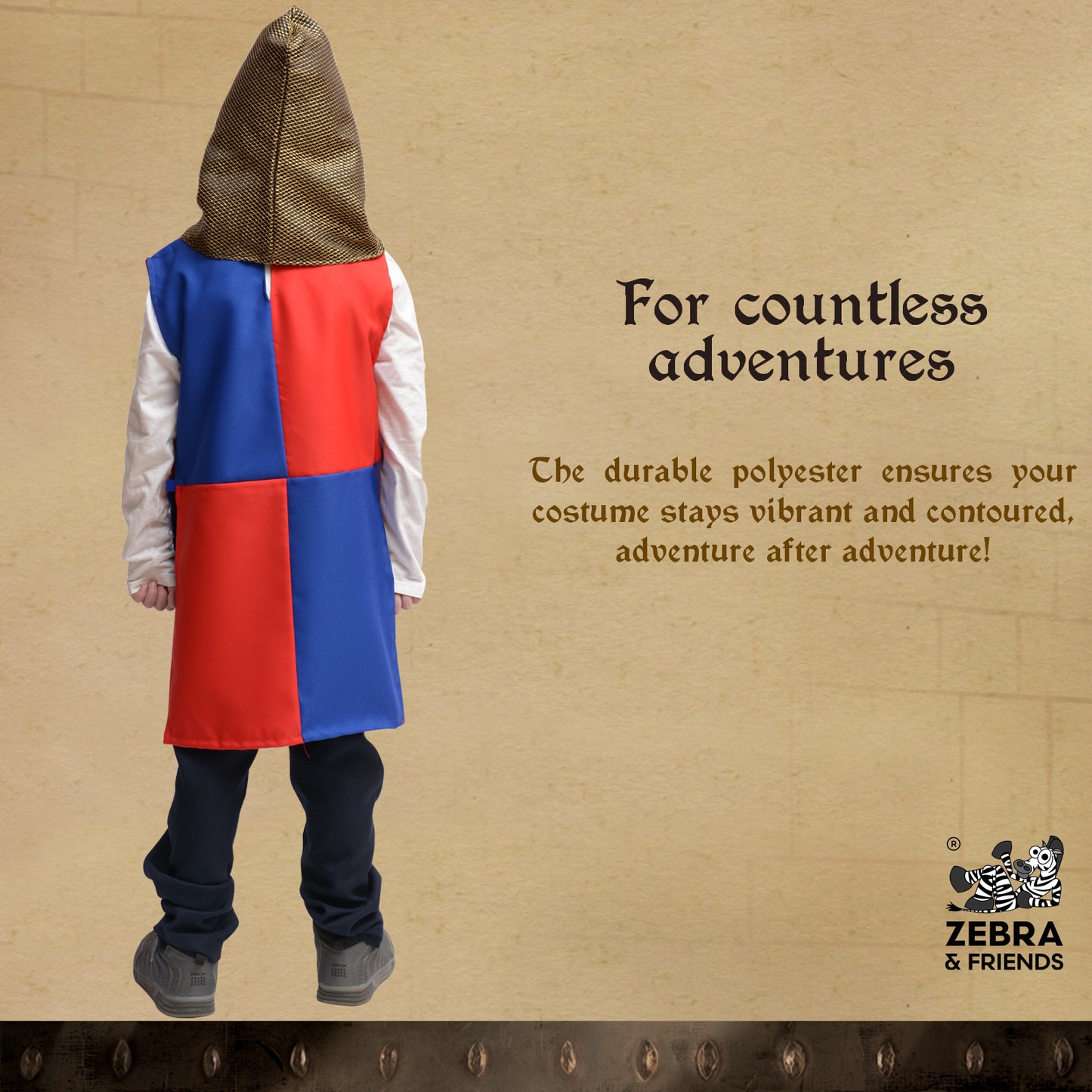 1835 Knight Edward Red / Blue — Medieval collection
