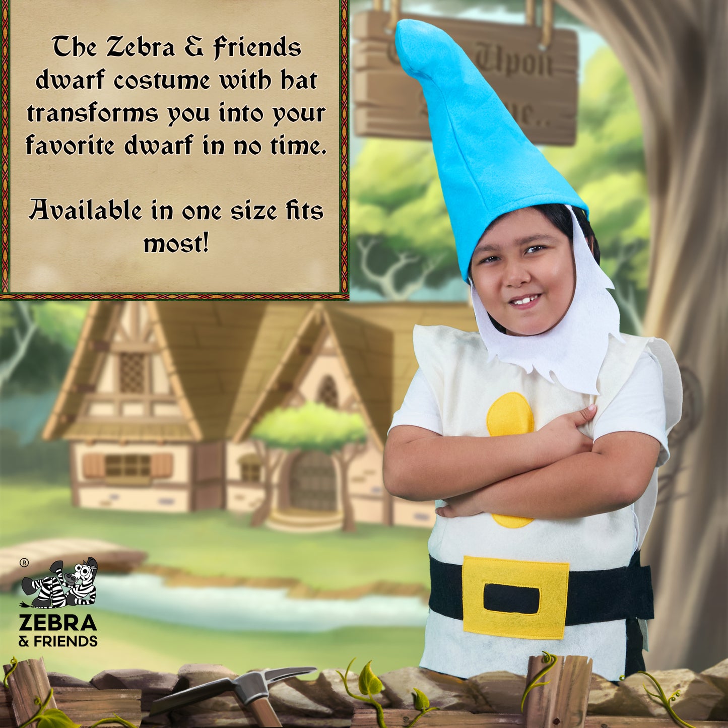 1943 Snoozy - Seven dwarfs costume - once upon a time collection