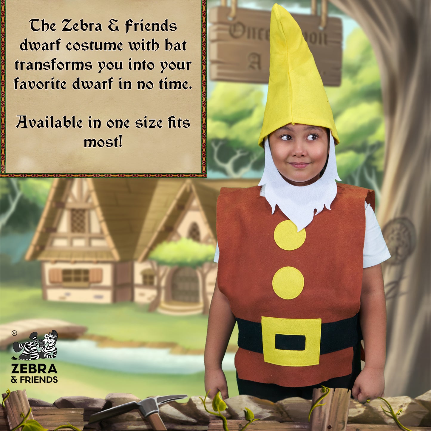1945 Sniffy - Seven dwarfs costume - once upon a time collection