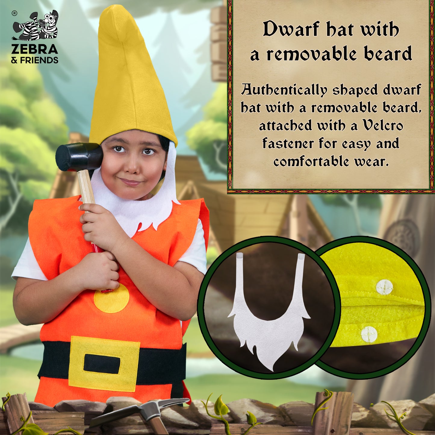 1941 Professor - Seven dwarfs costume - once upon a time collection