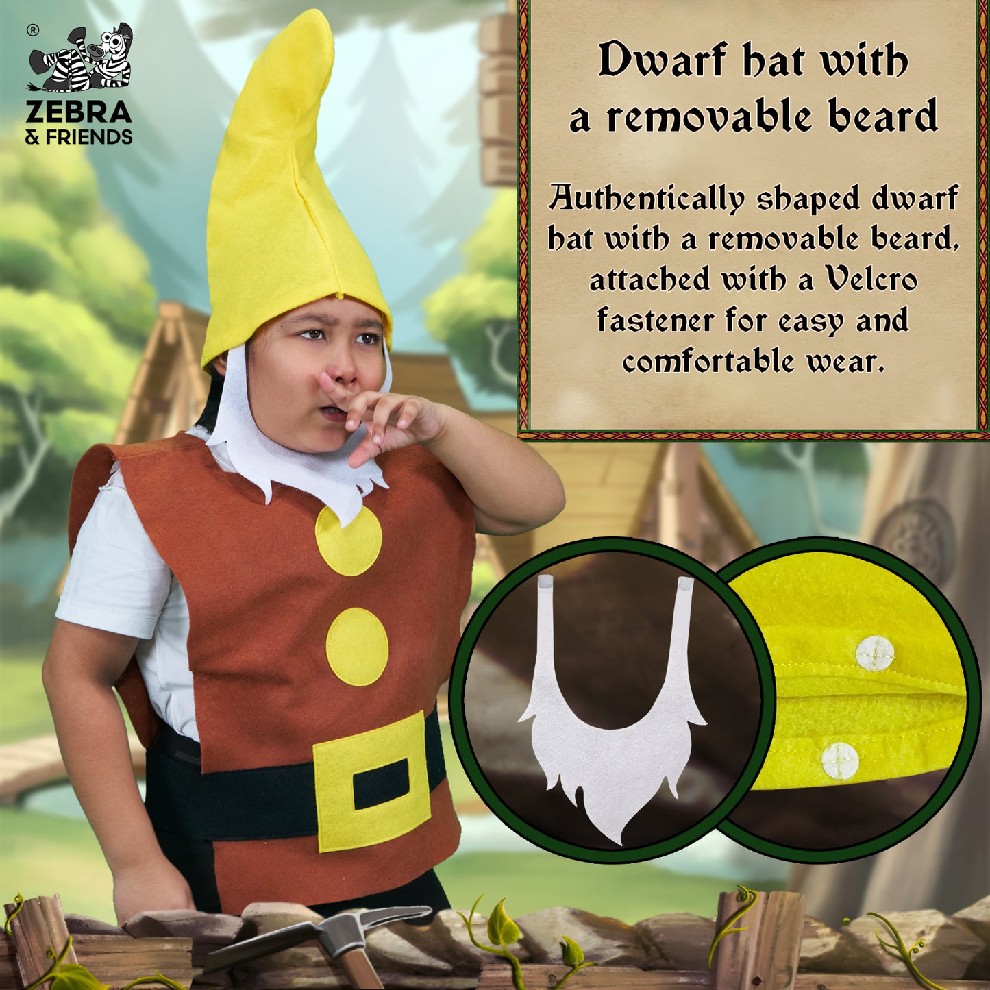 1945 Sniffy - Seven dwarfs costume - once upon a time collection