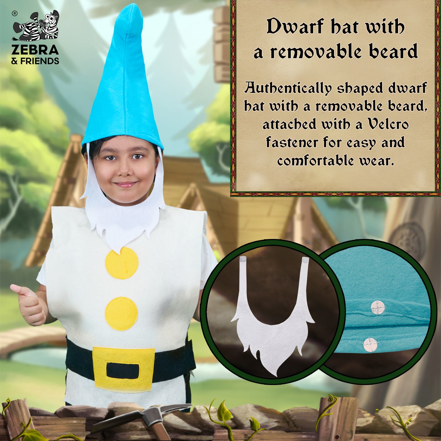 1943 Snoozy - Seven dwarfs costume - once upon a time collection