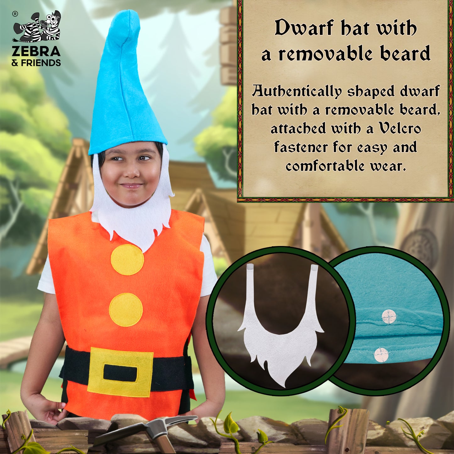 1944 Sheepy - Seven dwarfs costume - once upon a time collection