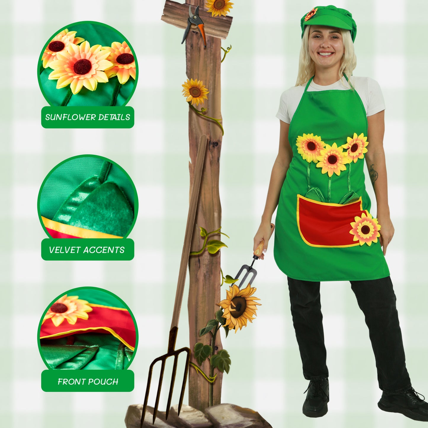 2520 SUNFLOWER APRON