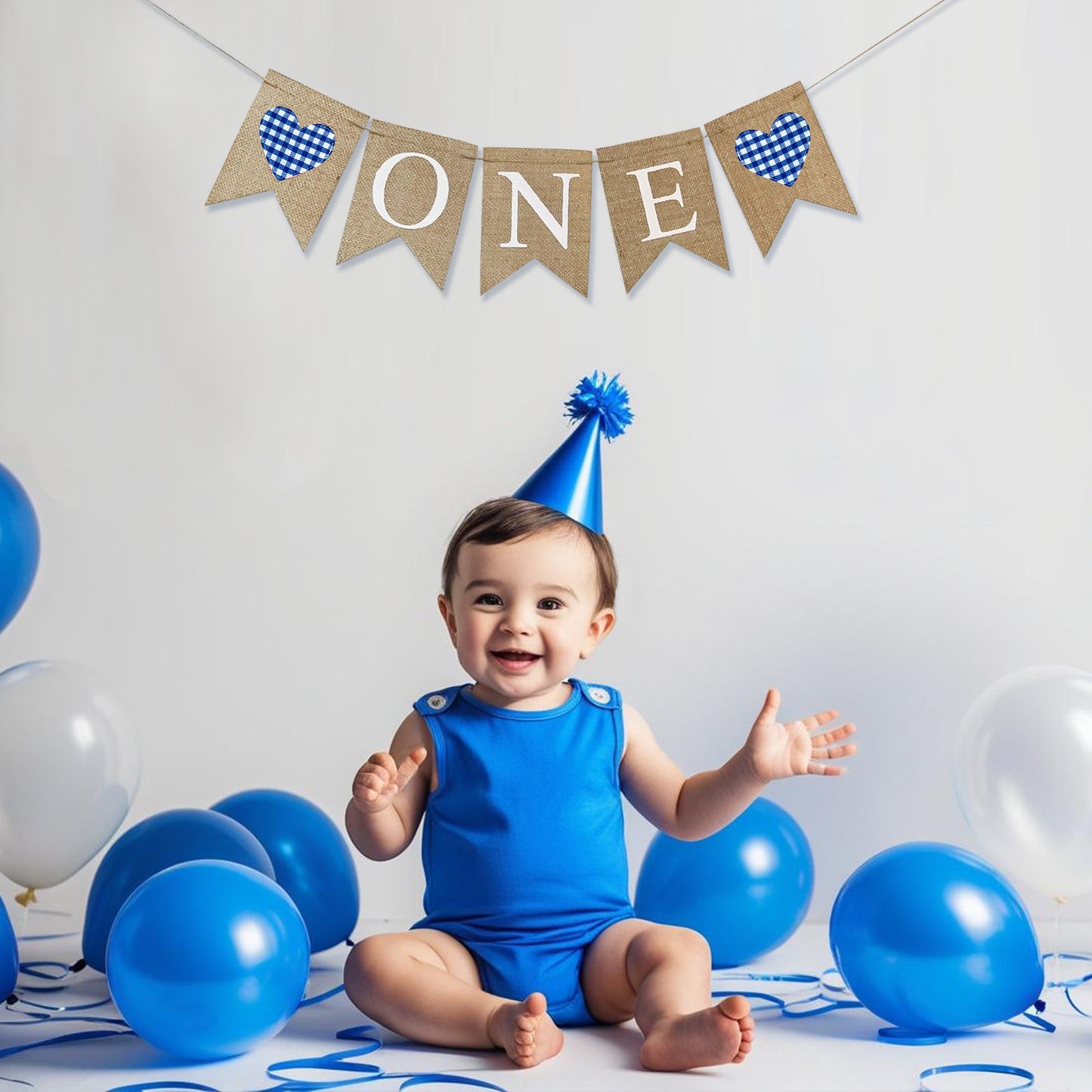 'EIN' BLAUES BANNER