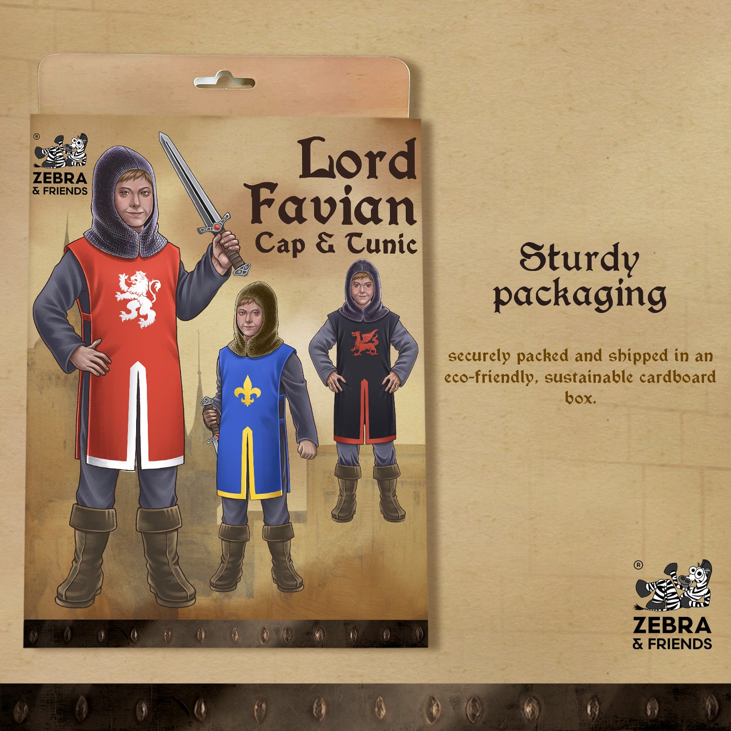 1802  LORD FAVIAN  SET BLACK RED