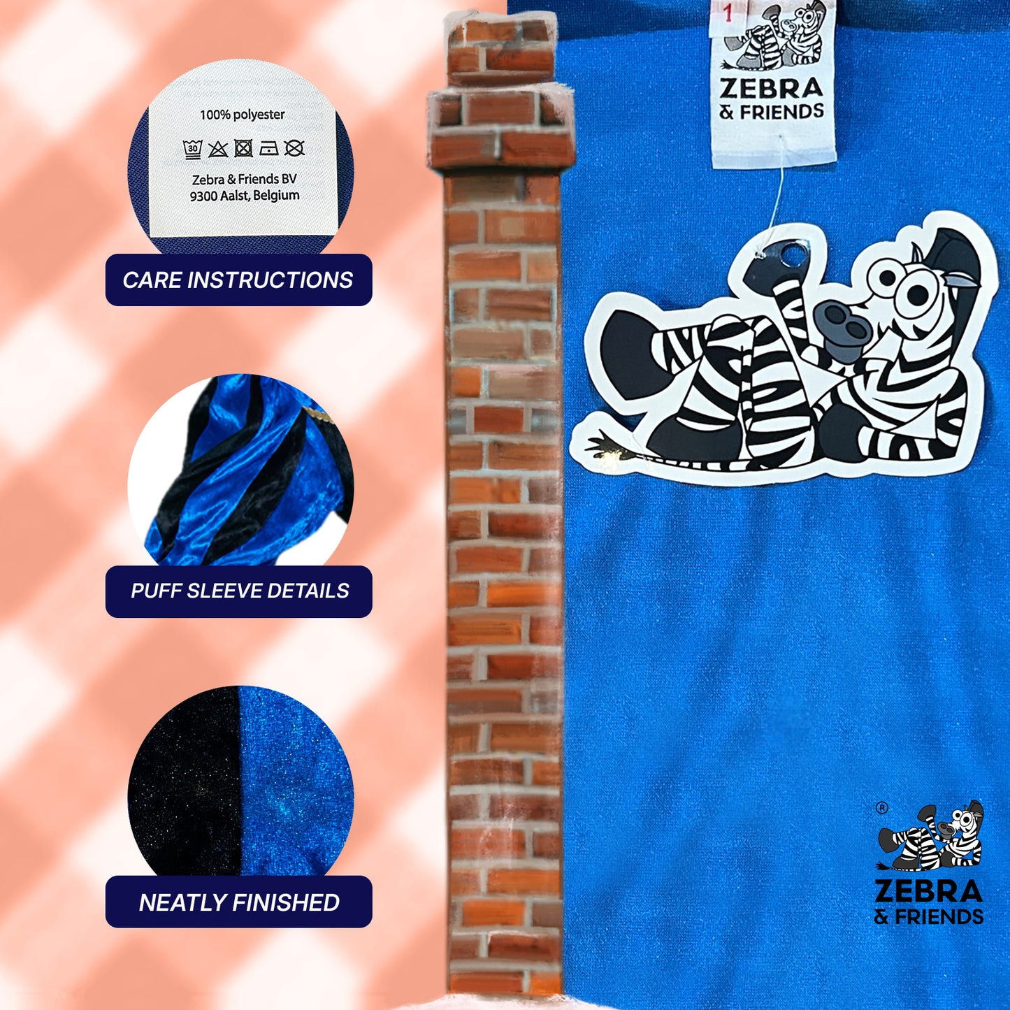 1695 Page child blue/black - The Nicolaus team collection