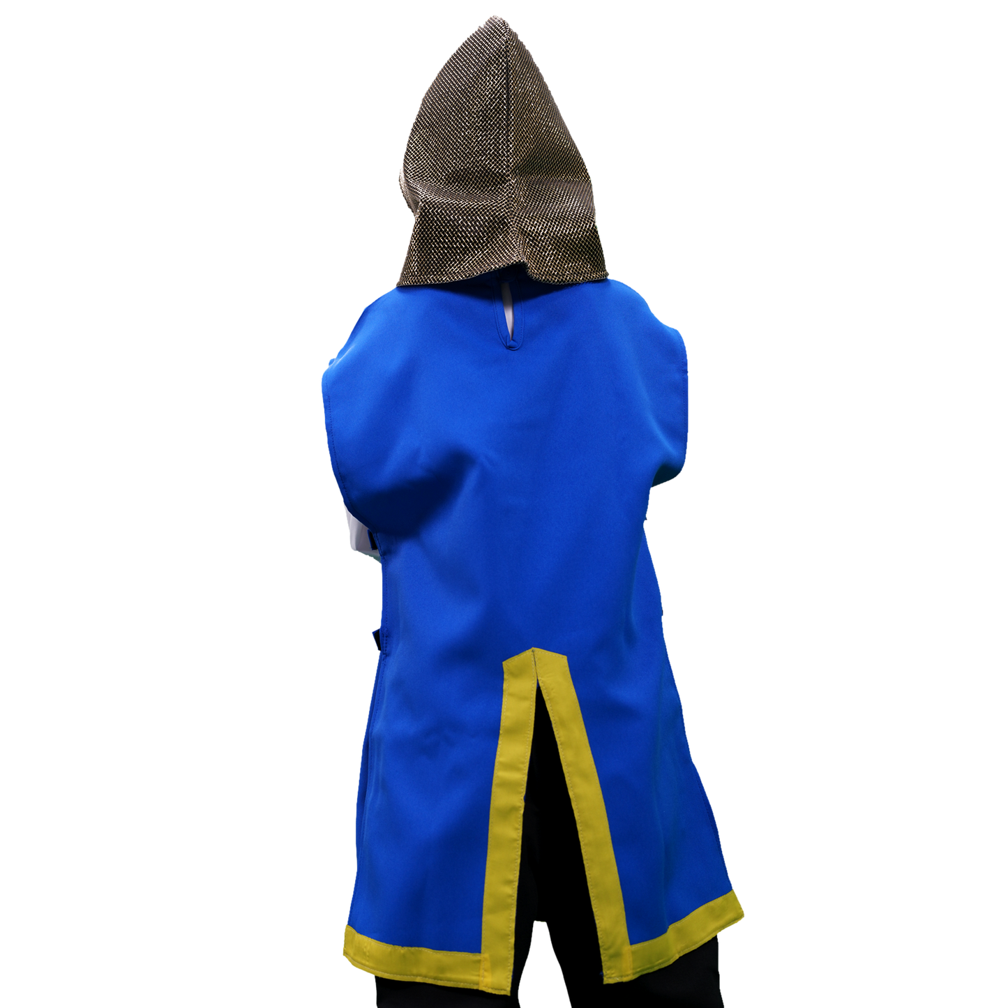 1801  Lord Favian Blau / Gelb - Mittelalter-Kollektion