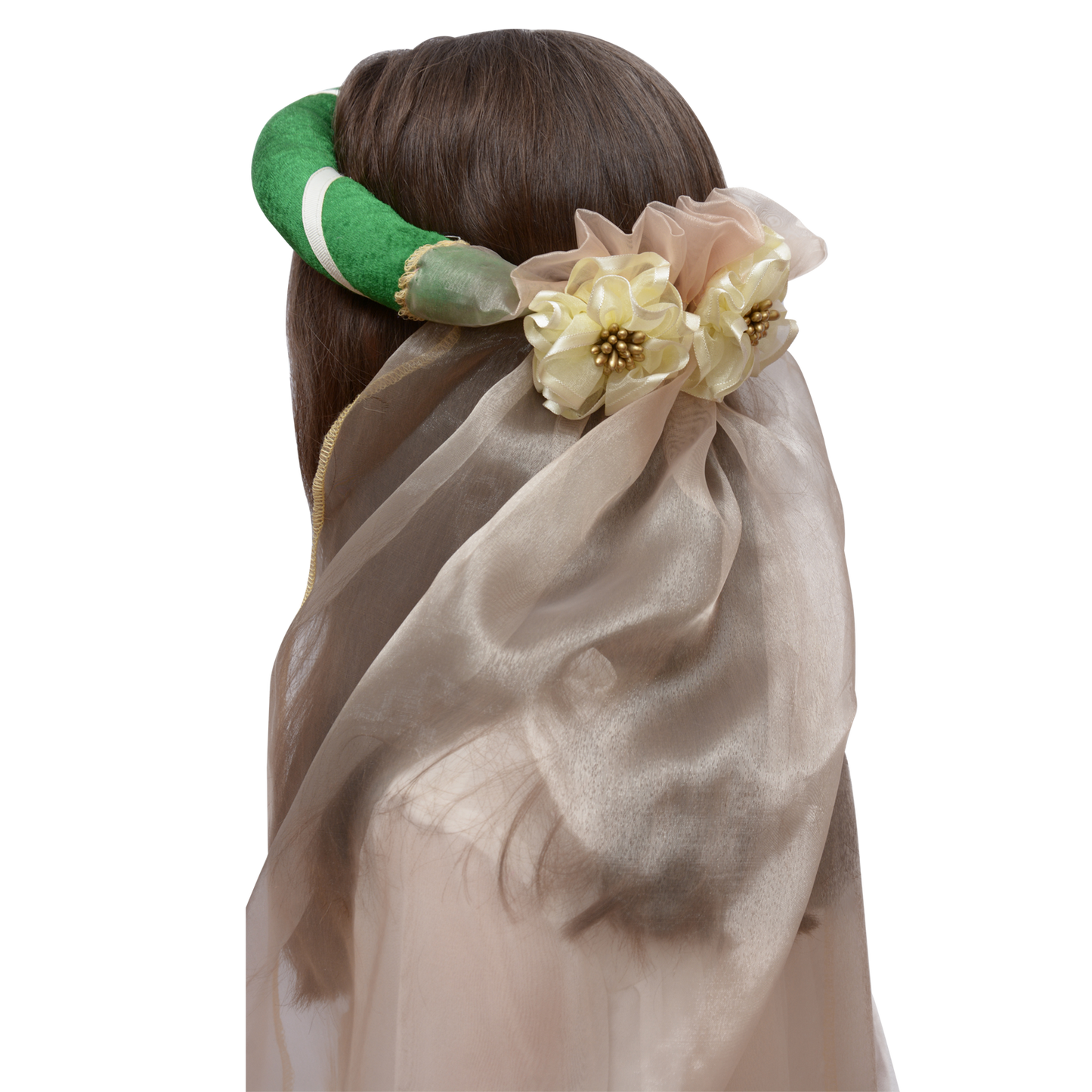 3714  MEDIEVAL TIARA ELIZABETH GREEN