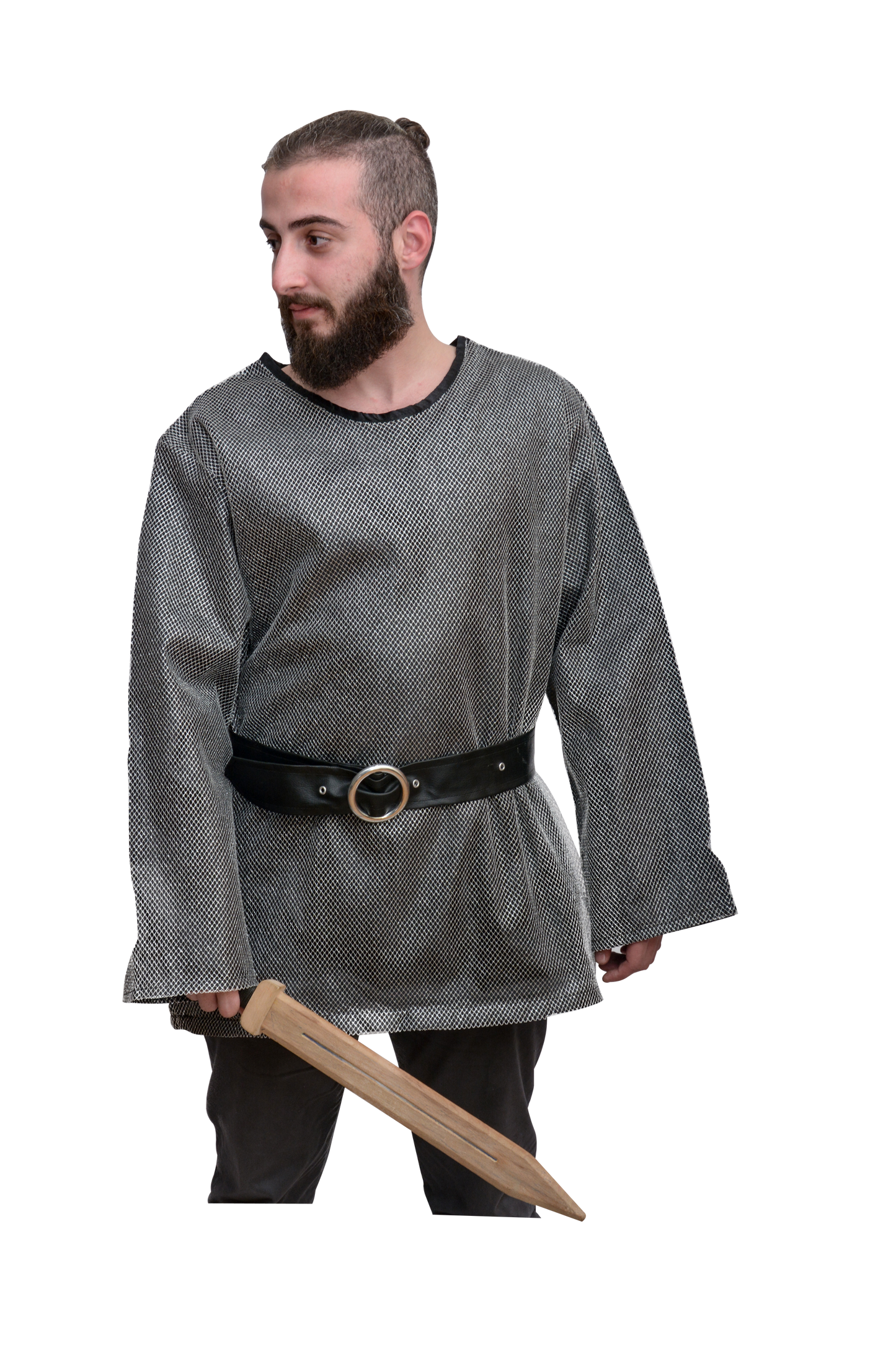 1305 KNIGHT SHIRT SILVER ADULT