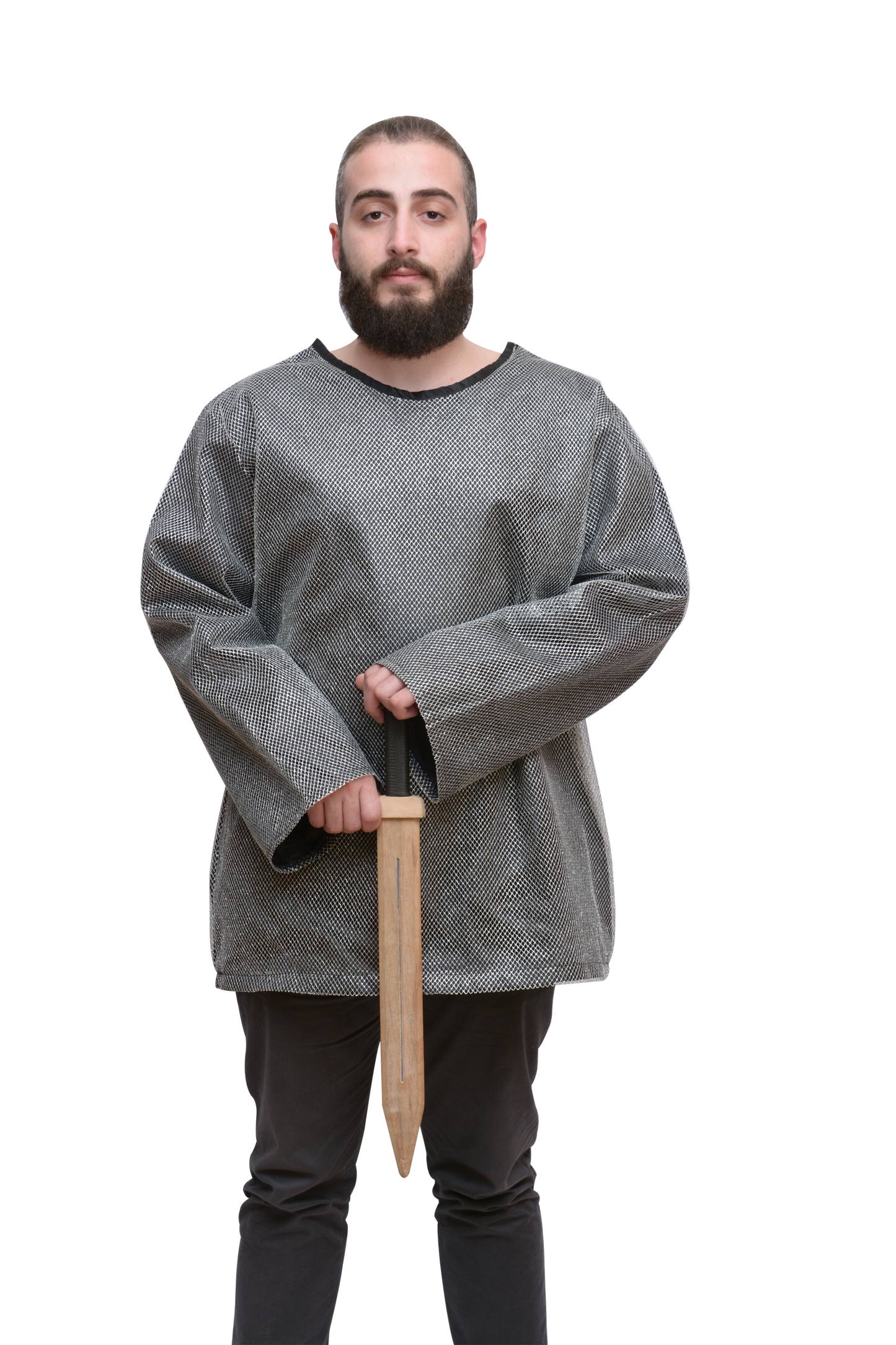 1305 KNIGHT SHIRT SILVER ADULT