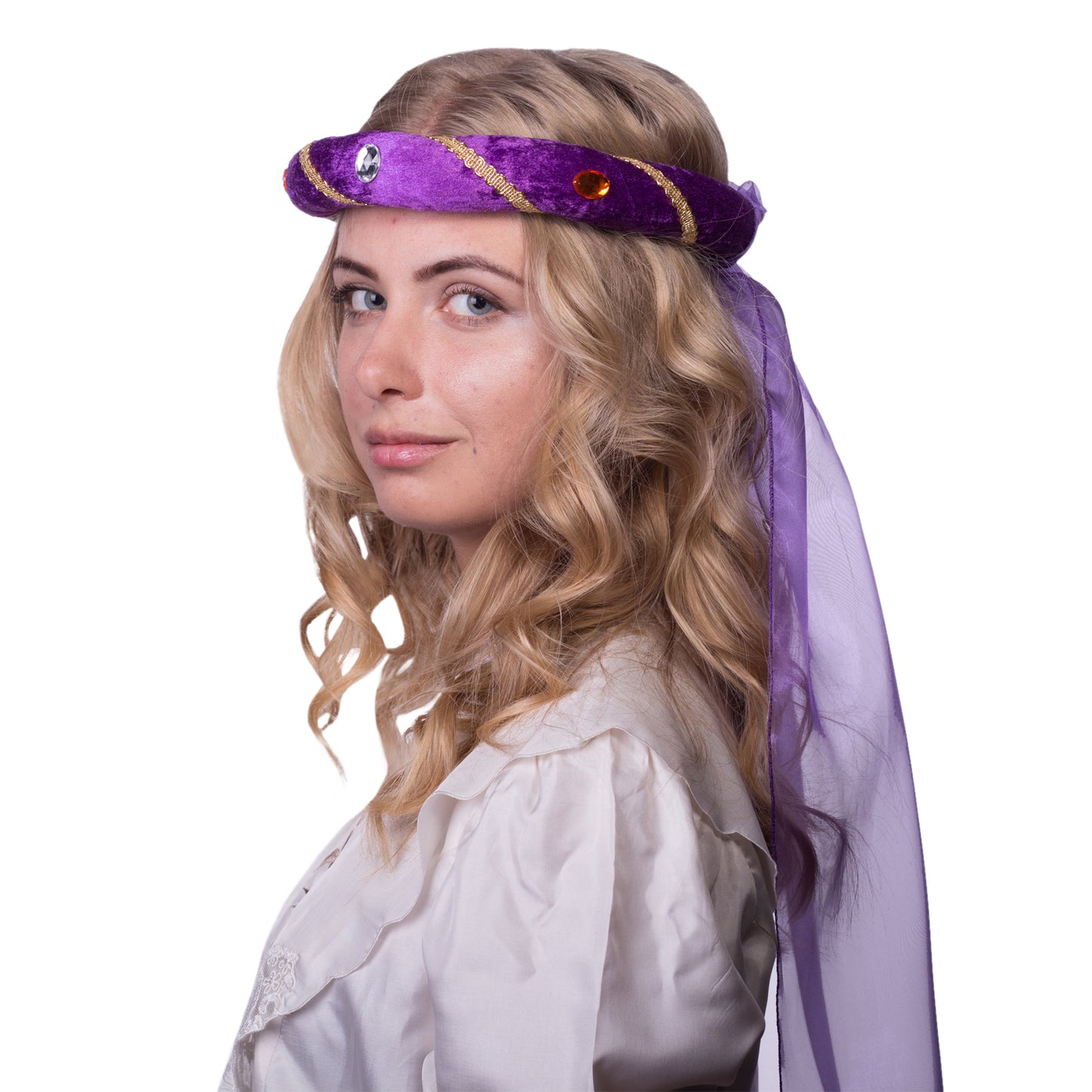 3712/2 Medieval Tiara Rosalin Purple - Medieval collection
