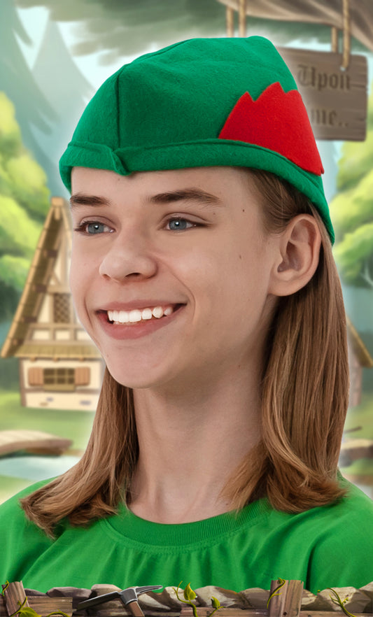 3621 Robin Hood cap 5 pcs - Once upon a time collection