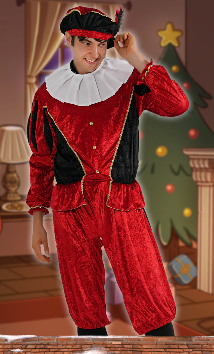 1194 Seite Erwachsene Rot/Schwarz – Die Nicolaus Team-Kollektion