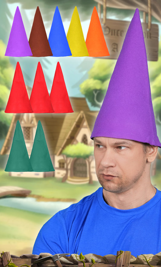 3602 dwarf - Set of 10 cones caps - once upon a time collection