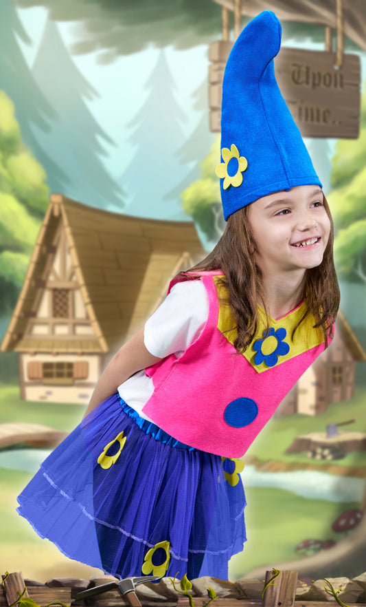 1947 Dwarf Girl Pink / Blue - Once upon a time collection