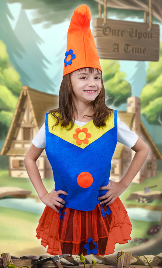 1948 Dwarf Girl Blue / Orange - Once upon a time collection