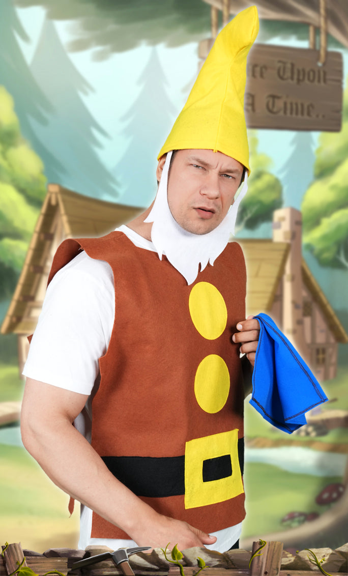 1445 Sniffy Adult - Seven dwarfs costume - once upon a time collection