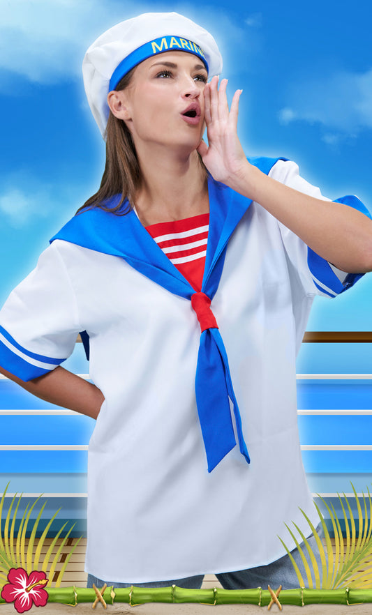 1123 Marine shirt & cap - Tropical Dreams collection